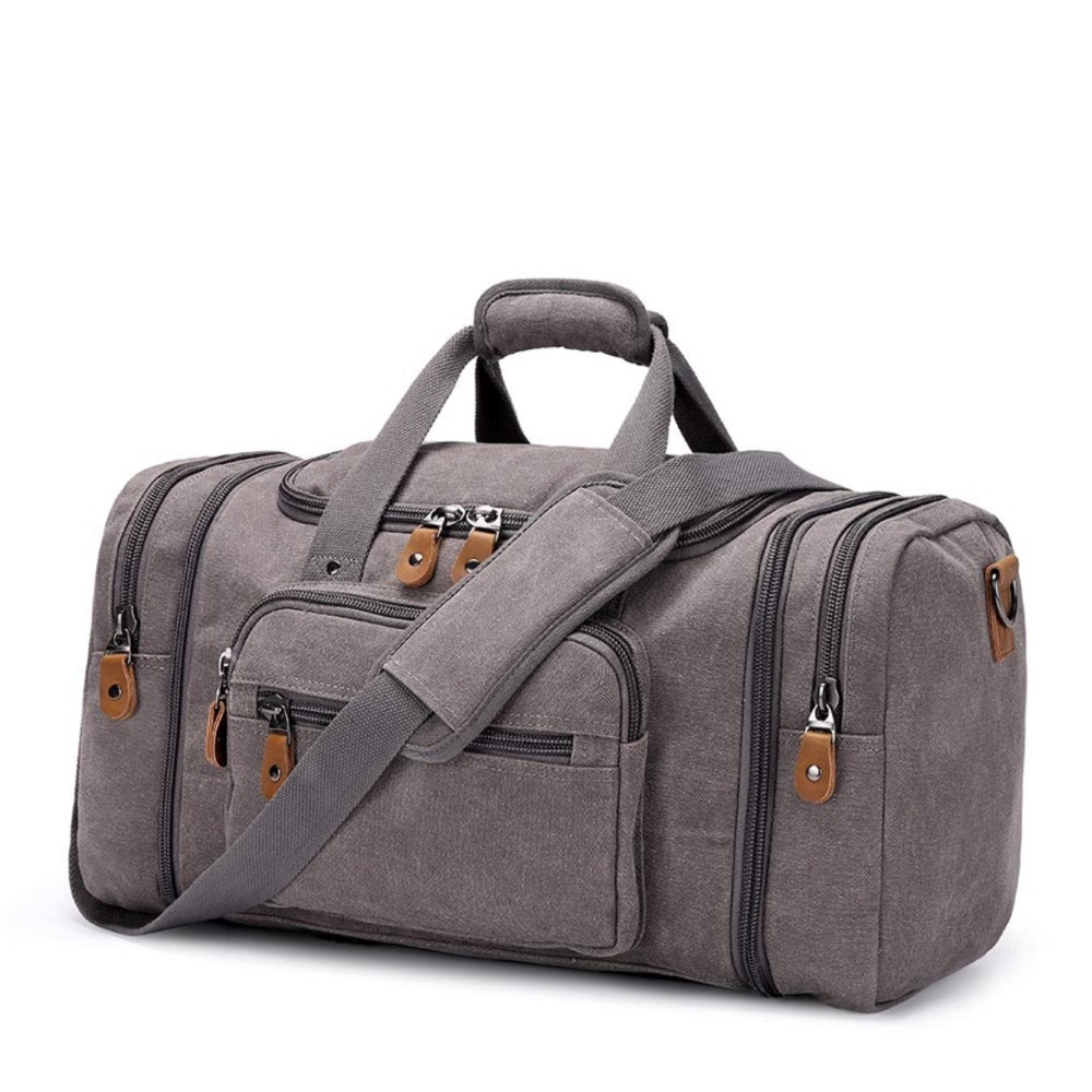 Canvas Duffle Bag Travel 50L/60L Duffel Weekender